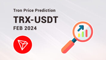 Altcoin trx (TRON) course forecast for February 2024